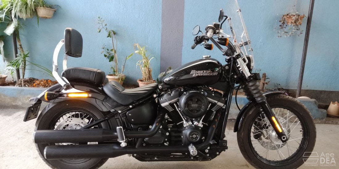 Street Bob 2018 – Rider Pillion Backrest