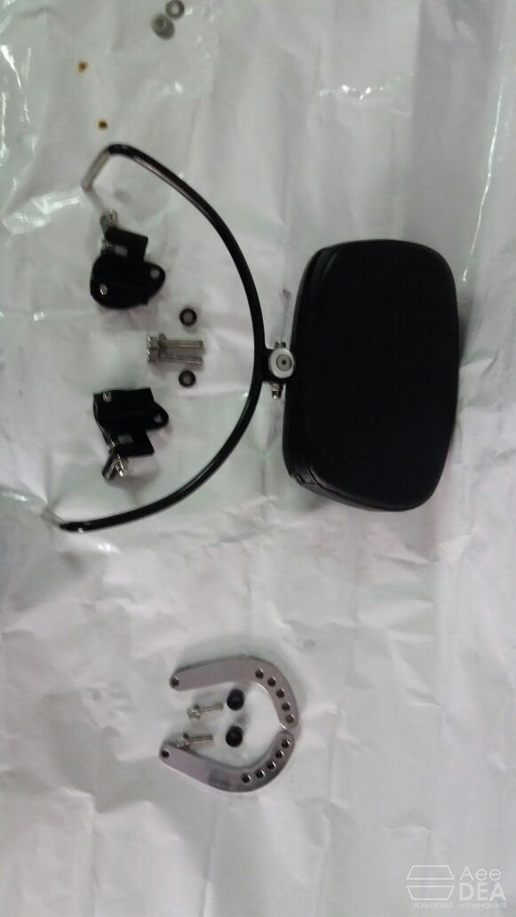 IRON 883 – Rider Backrest( Snap on bike frame)