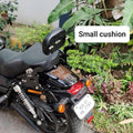 AeeDEA motorcycle backrest with the small cushion option