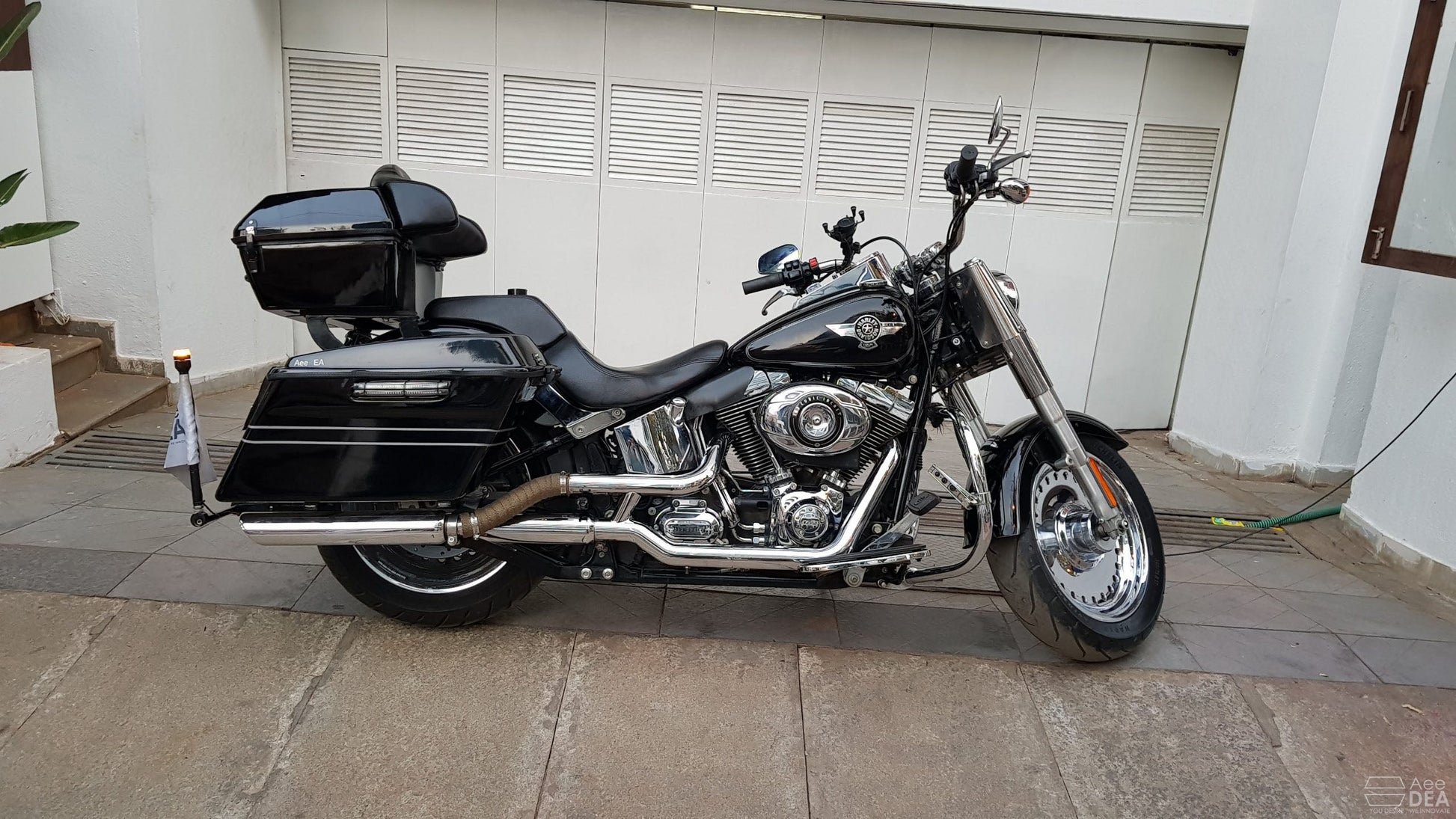 Fatboy Pre 2018 – Touring Top Box