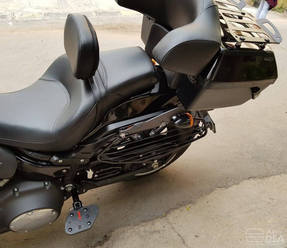 Fatbob 2018 – Full Seat Optional Rider Backrest