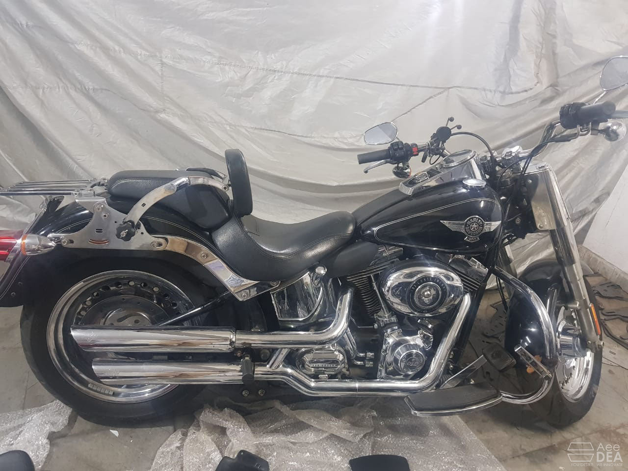 Fatboy Pre 2018 – Rider Pillion Backrest