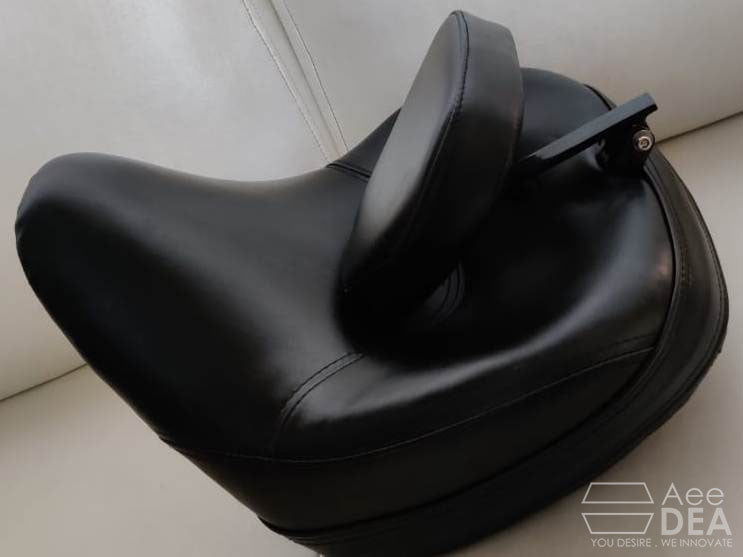 Fatboy Pre 2018 -Solo Seat Optional Rider Backrest