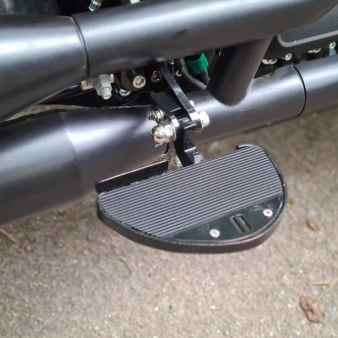 Pillion Footboard (Mini) - Chrome Detail Edition