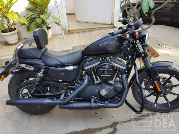 Iron 883 – Rider Pillion Backrest