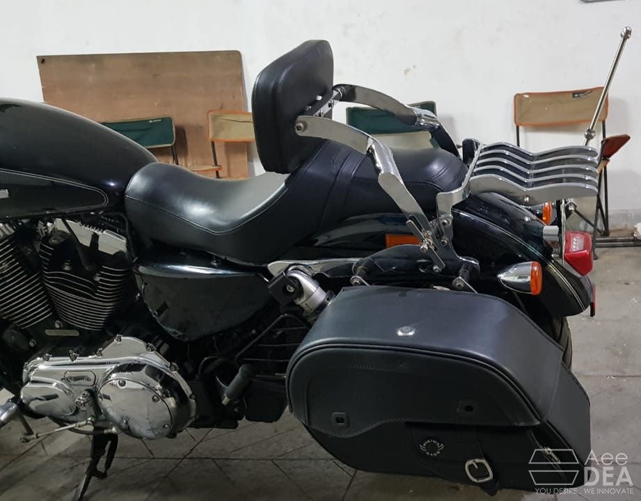 Custom 1200 – Rider Pillion Backrest