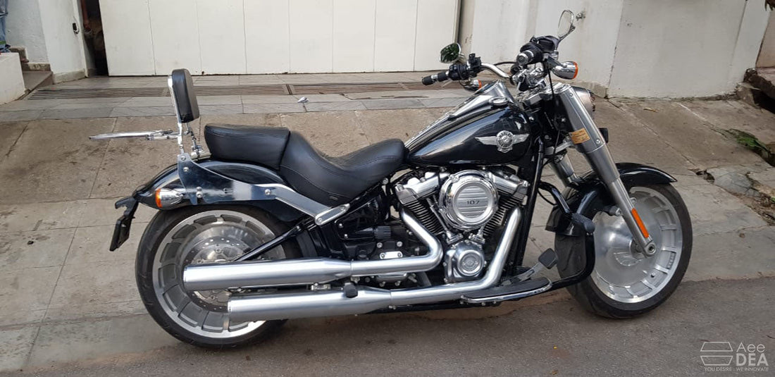 Fatboy 2018 – Pillion Backrest – Moulded Backrest Stout and Tall