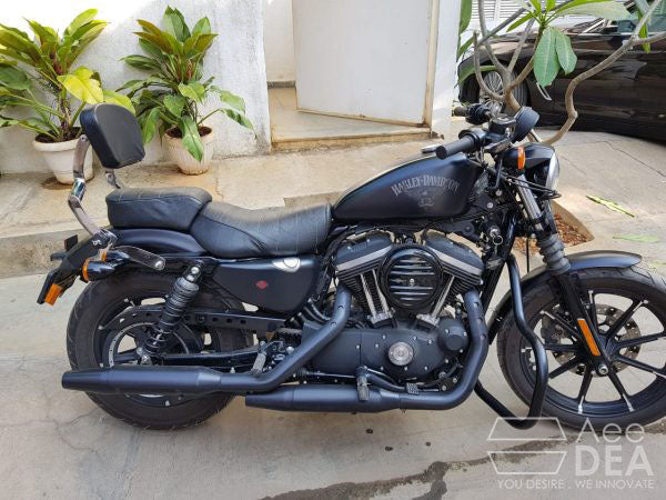 Iron 883 – Rider Pillion Backrest