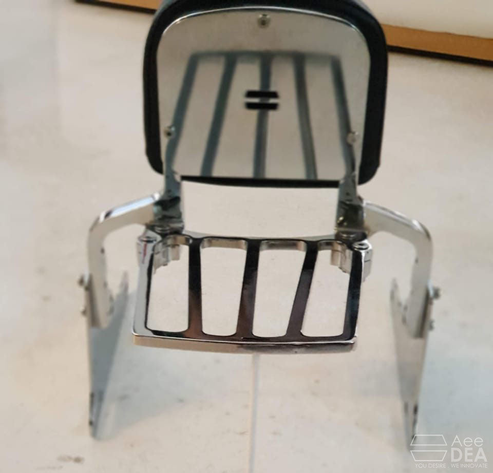 Fatboy pre 2018 – Pillion Backrest – Moulded Backrest Stout and Tall