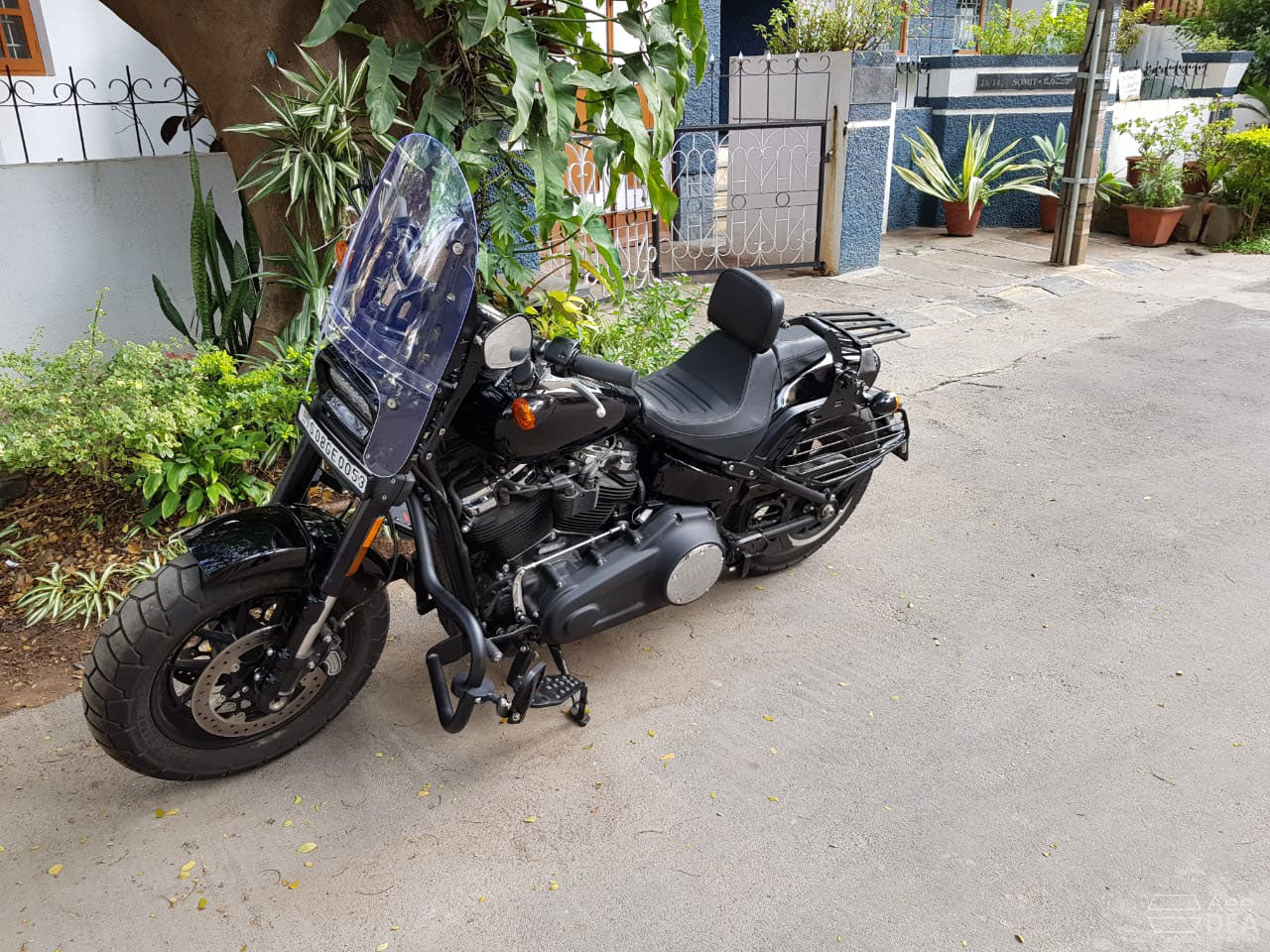 Fatbob 2018 – Rider Pillion Backrest