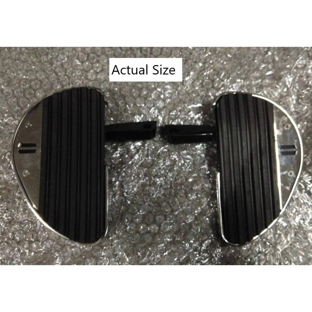 Pair of AeeDEA mini mid-mount rider footboards shown together for size reference