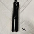 Black AeeDEA variable sound exhaust muffler with key-operated adjustment mechanism