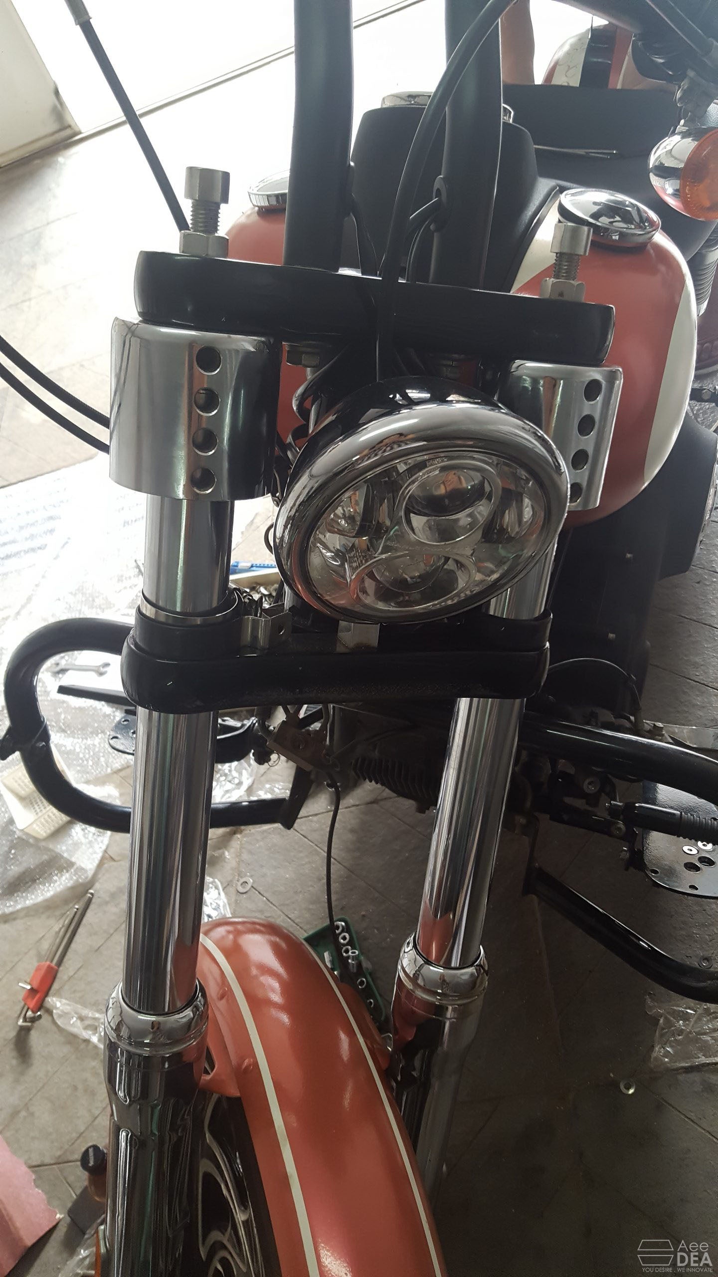 Variable Height Bike Raiser- Custom 1200