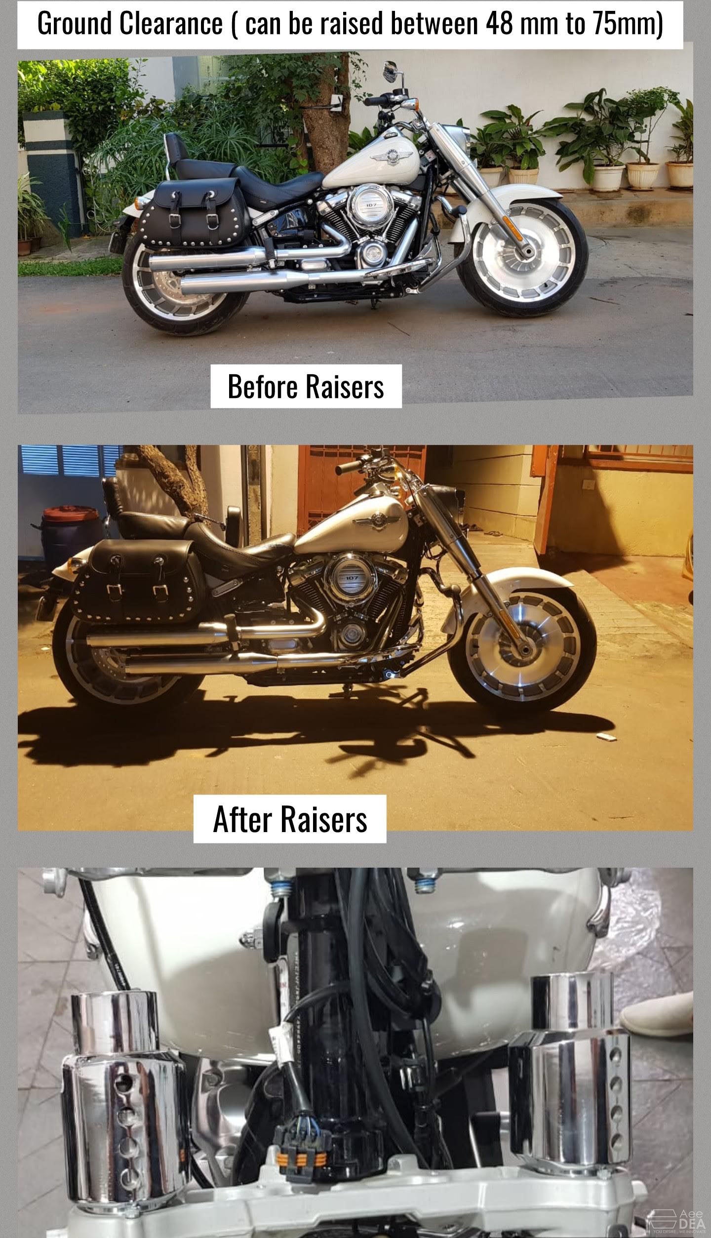 Variable Height Bike Raiser- Custom 1200