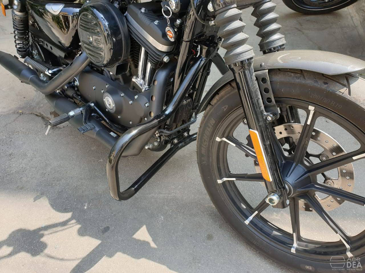 Iron 883 – Moustache Type Engine Guard/ Crash Guard