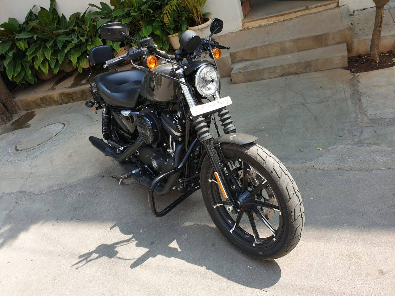 Iron 883 – Moustache Type Engine Guard/ Crash Guard