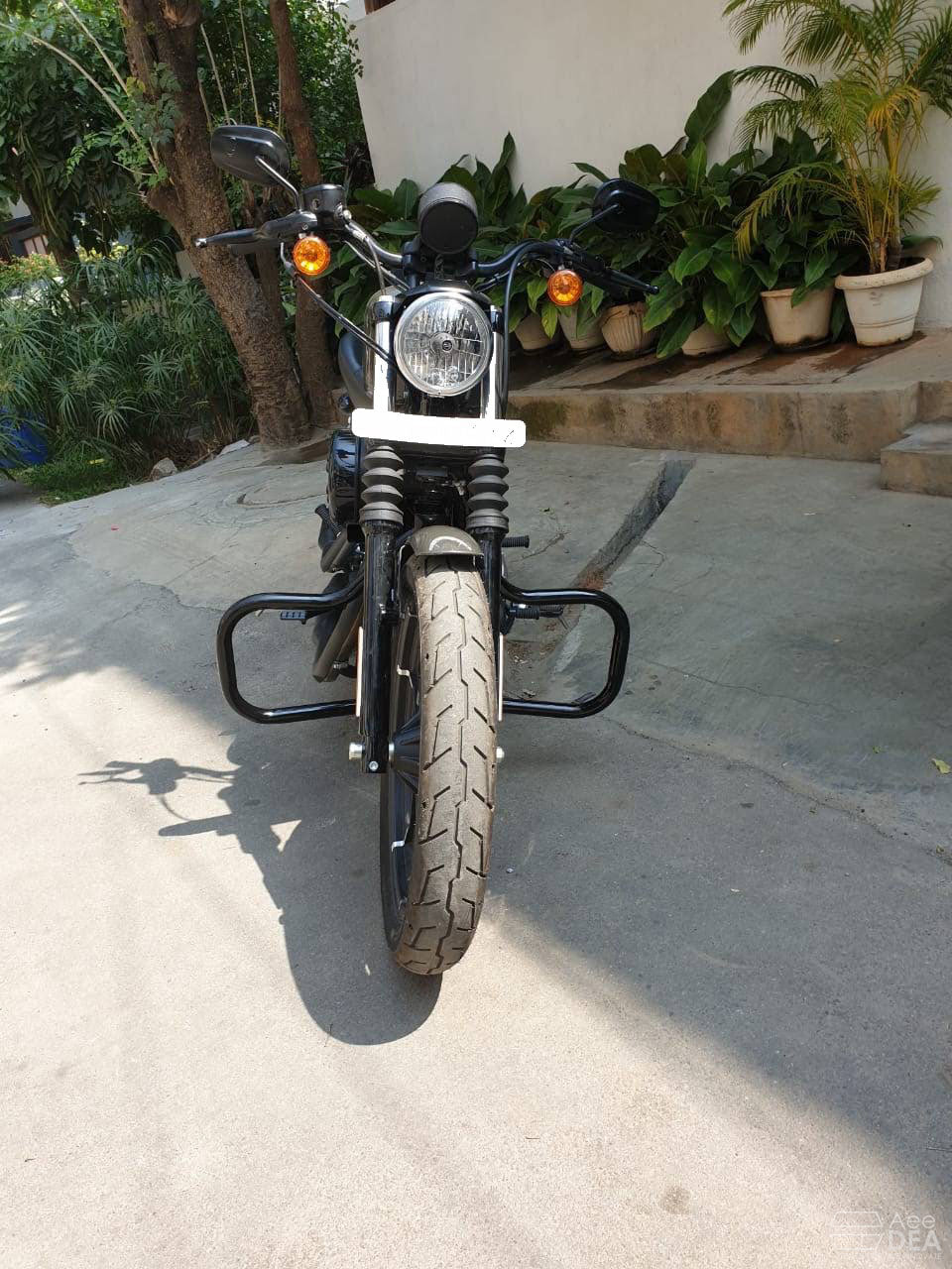 Iron 883 – Moustache Type Engine Guard/ Crash Guard