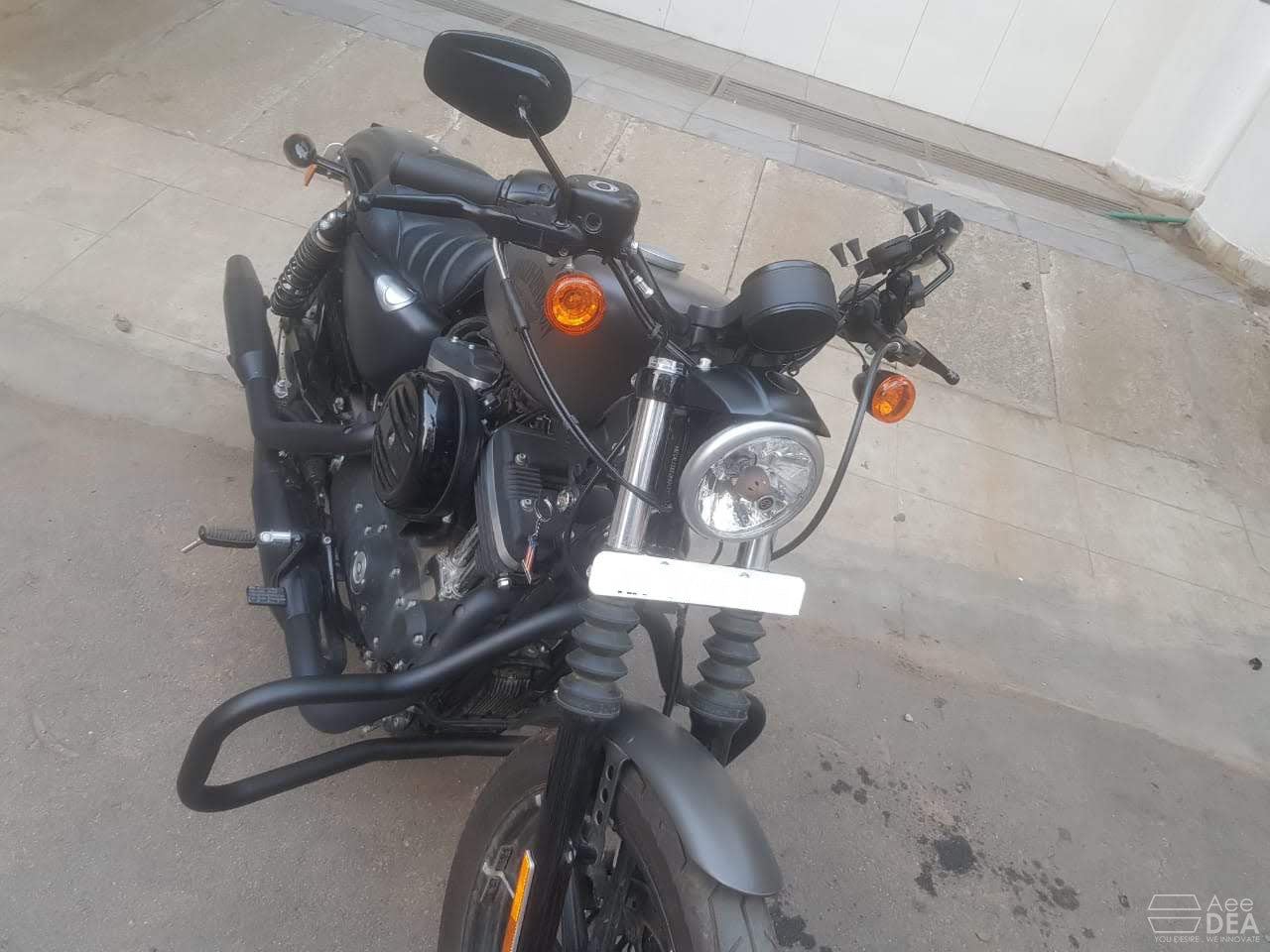 Iron 883 – Moustache Type Engine Guard/ Crash Guard