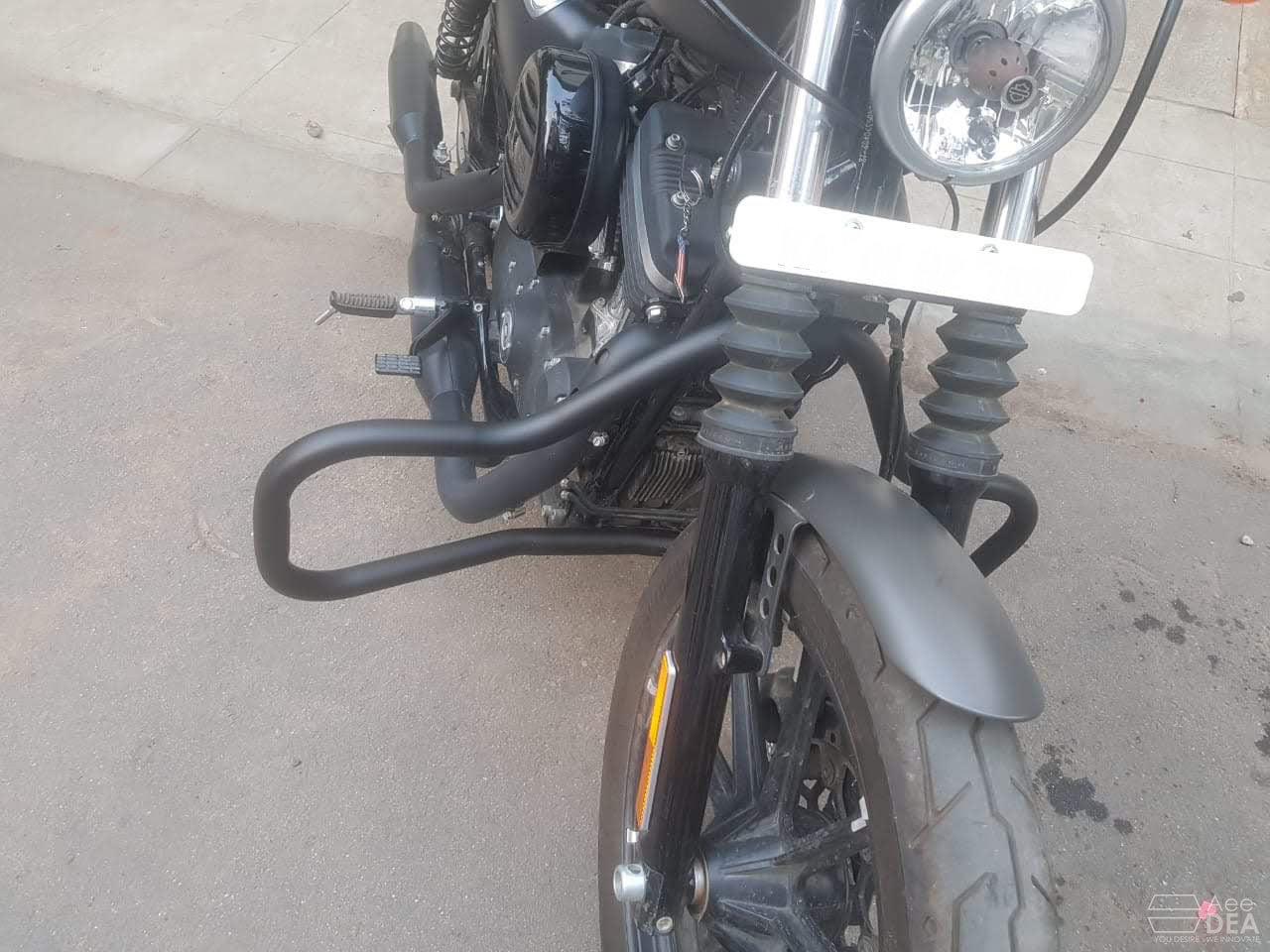 Roadster 1200 – Moustache Type Engine Guard/ Crash Guard