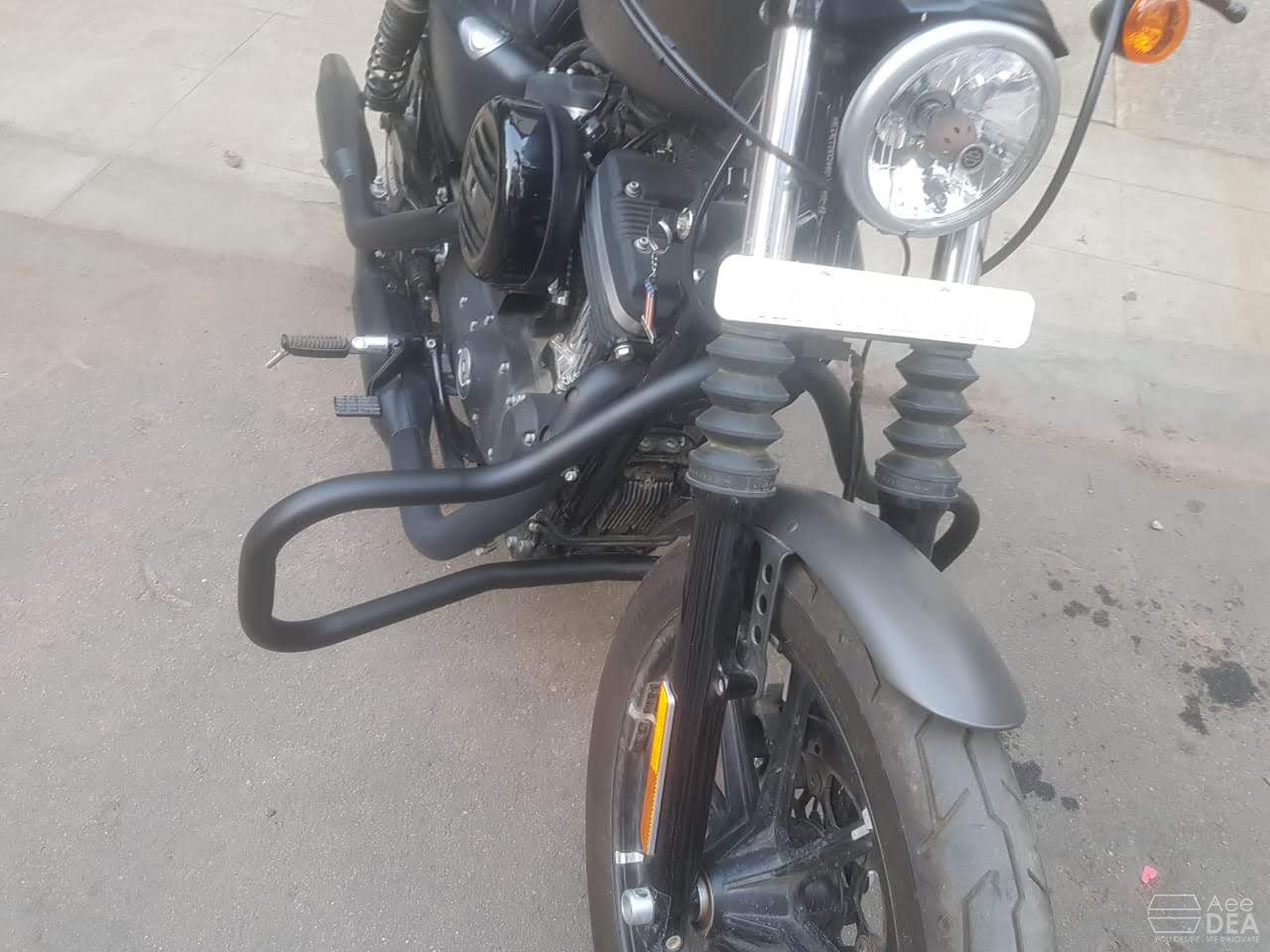 Iron 883 – Moustache Type Engine Guard/ Crash Guard