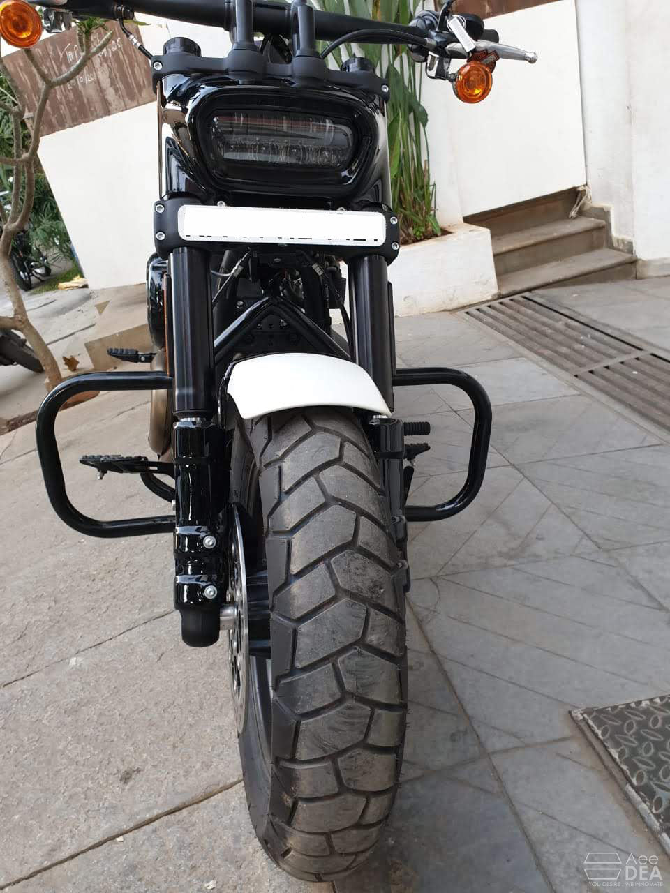 Fatbob 2018 – Moustache Type Engine Guard/ Crash Guard