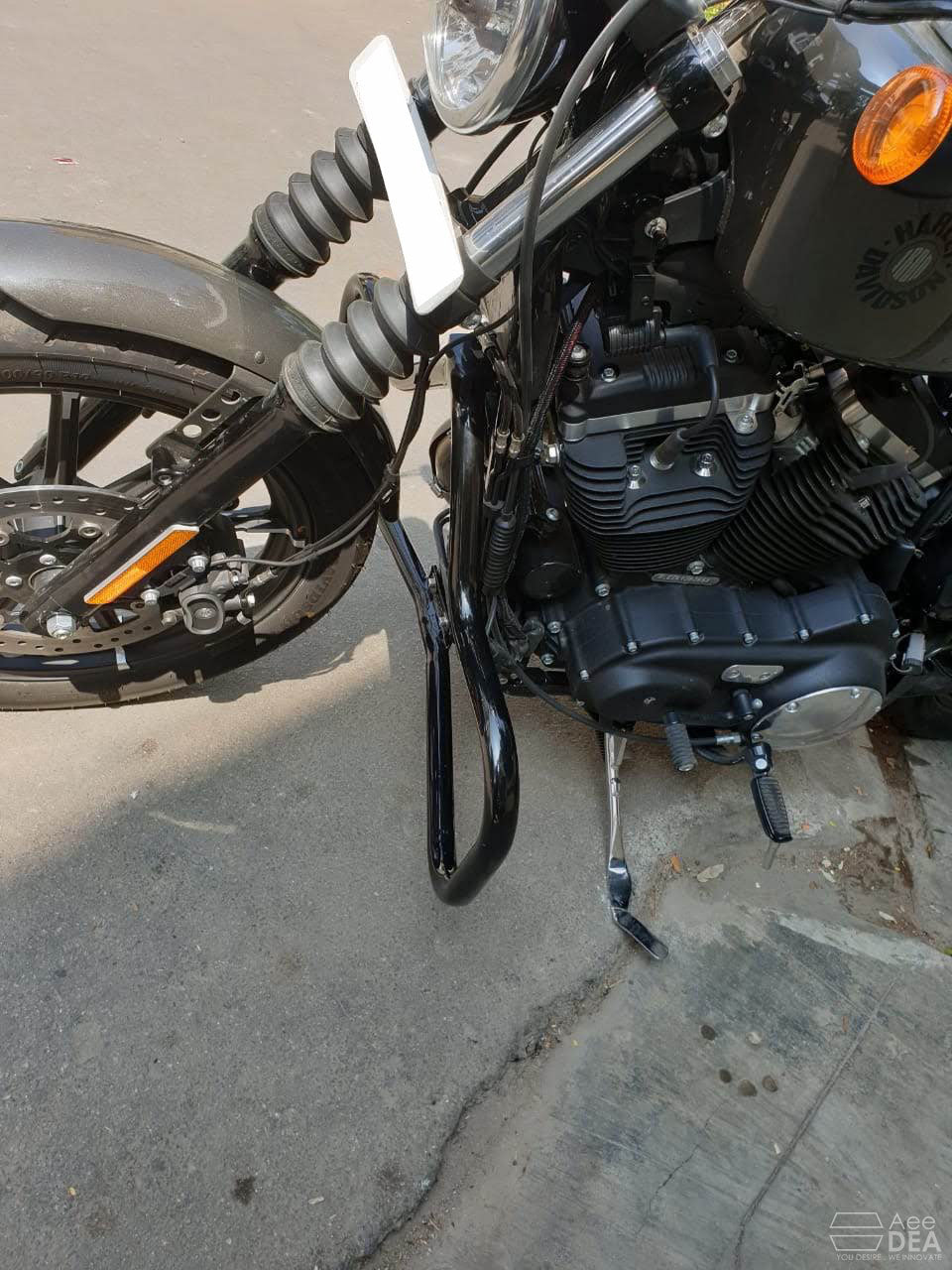 Custom 1200 – Moustache Type Engine Guard/ Crash Guard