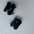 AeeDEA handlebar raiser extenders included with the Himalayan 450 handlebar reacher kit