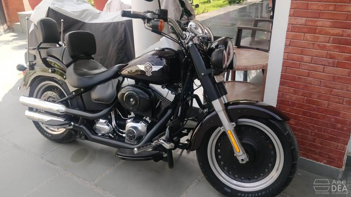 Fatboy Pre 2018 – Rider Yoga Backrest