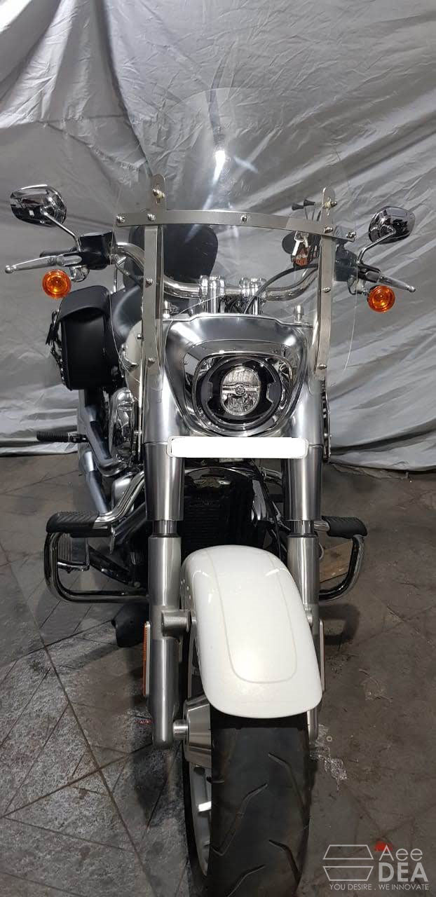 Fatboy 2018 – Fully Adjustable Windshield – Wide Type