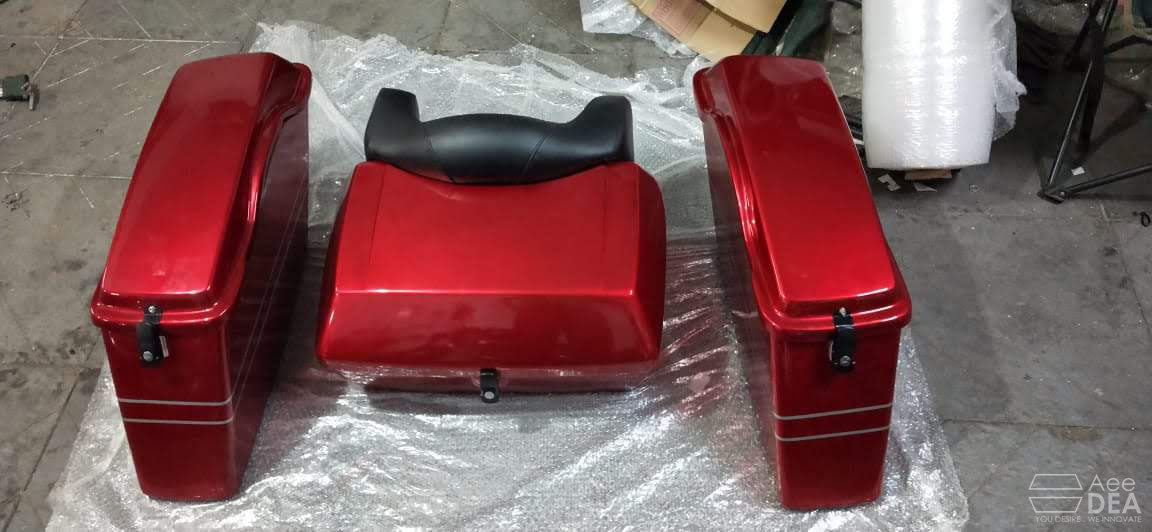 Custom 1200 – Touring Top Box
