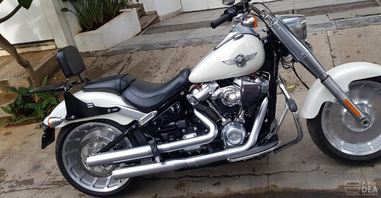 Fatboy 2018 – Pillion Backrest – Moulded Backrest Stout and Tall