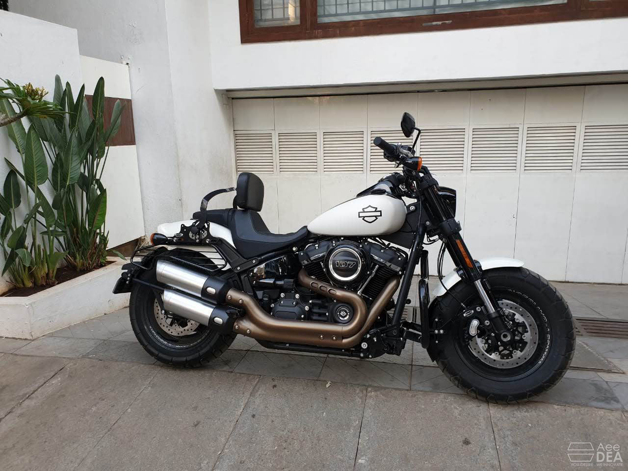 Fatbob 2018 – Moustache Type Engine Guard/ Crash Guard