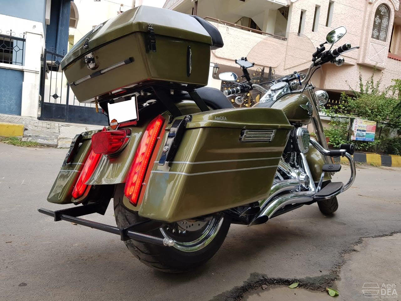 Fatboy Pre 2018 – Touring Top Box