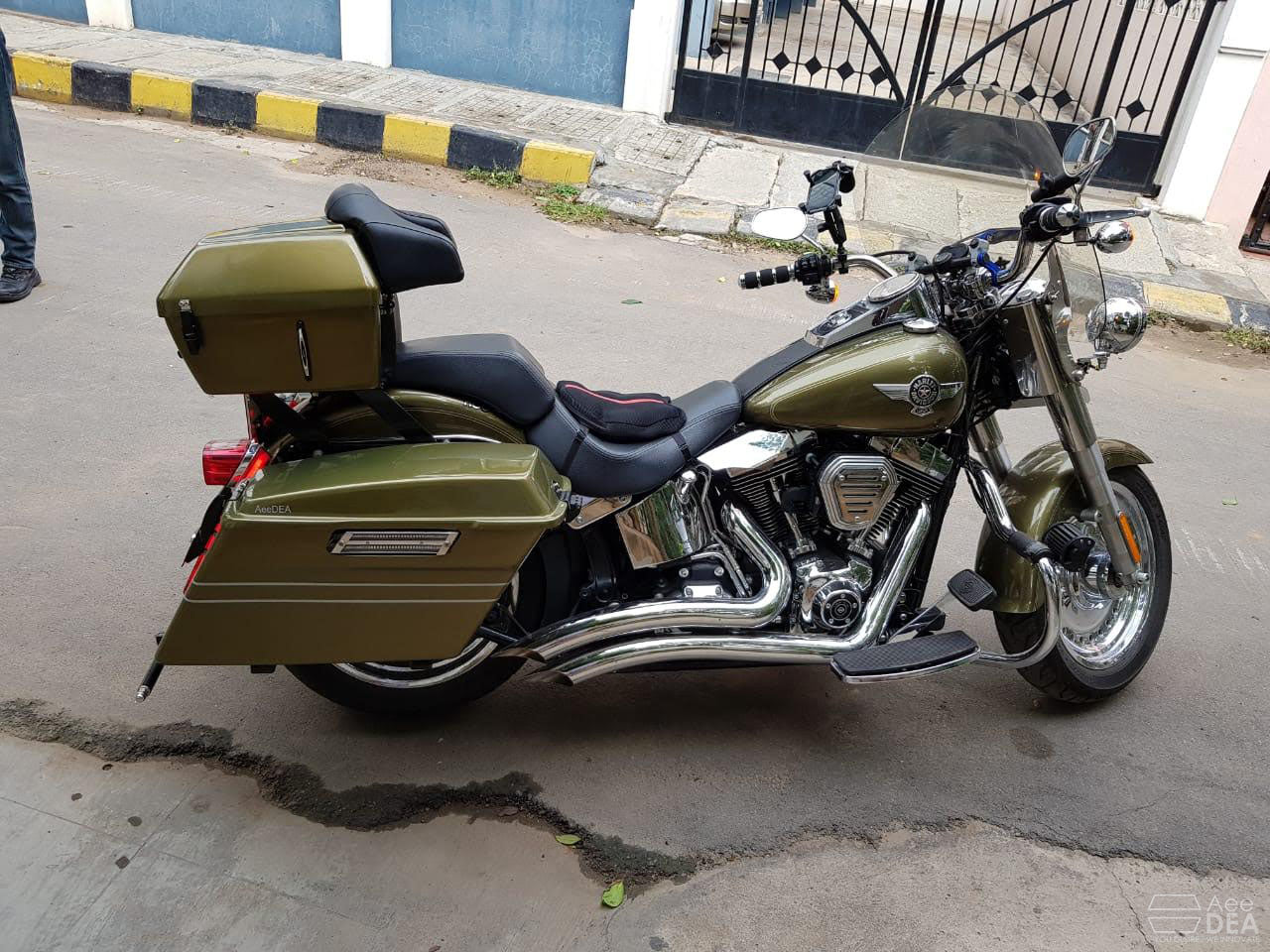 Fatboy Pre 2018 – Touring Top Box