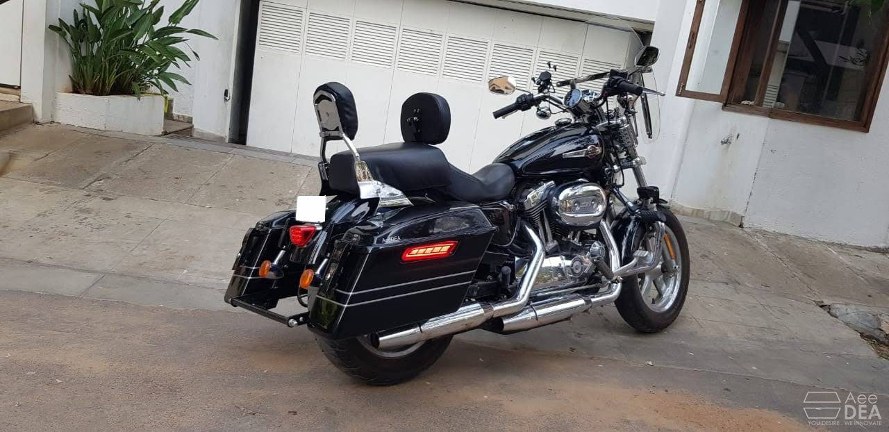 Custom 1200 – Side Panniers