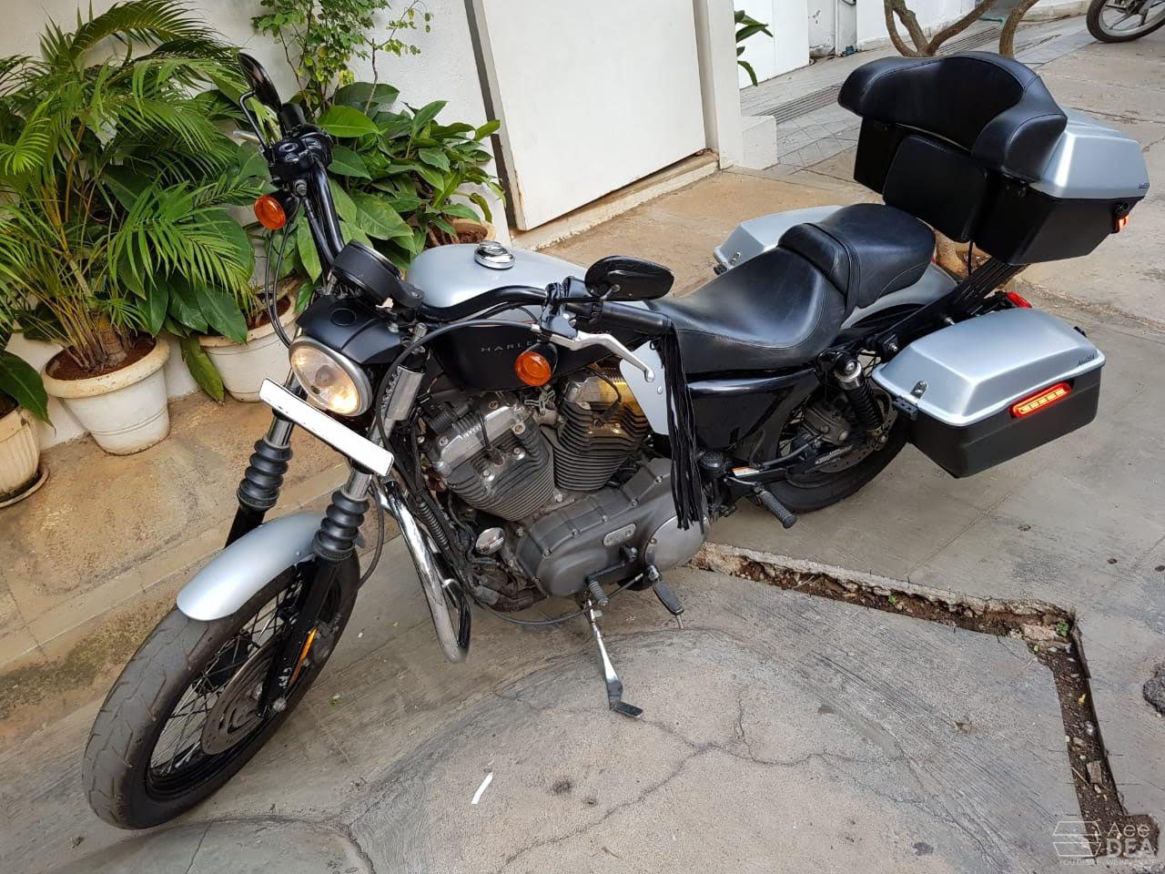Sporster 48 – Side Panniers