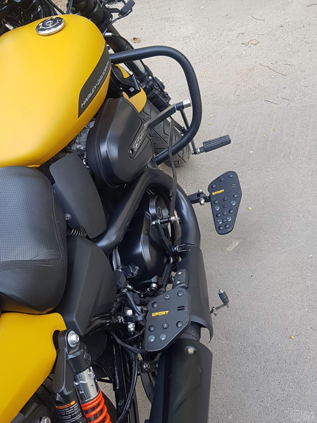 Pillion Footboards(Mini)-Sports Edition