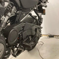 AeeDEA heel shifter installed beside the footpeg on Harley-Davidson Pan America