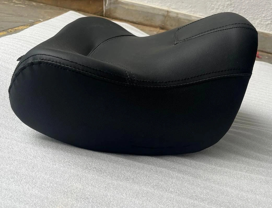 Side view of AeeDEA Long Haul Solo Rider Seat