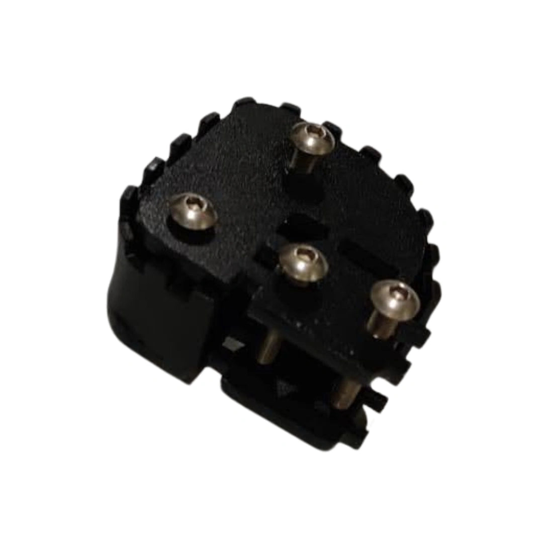 AeeDEA brake pedal extender installed beside the rider footpeg on Pan America Special