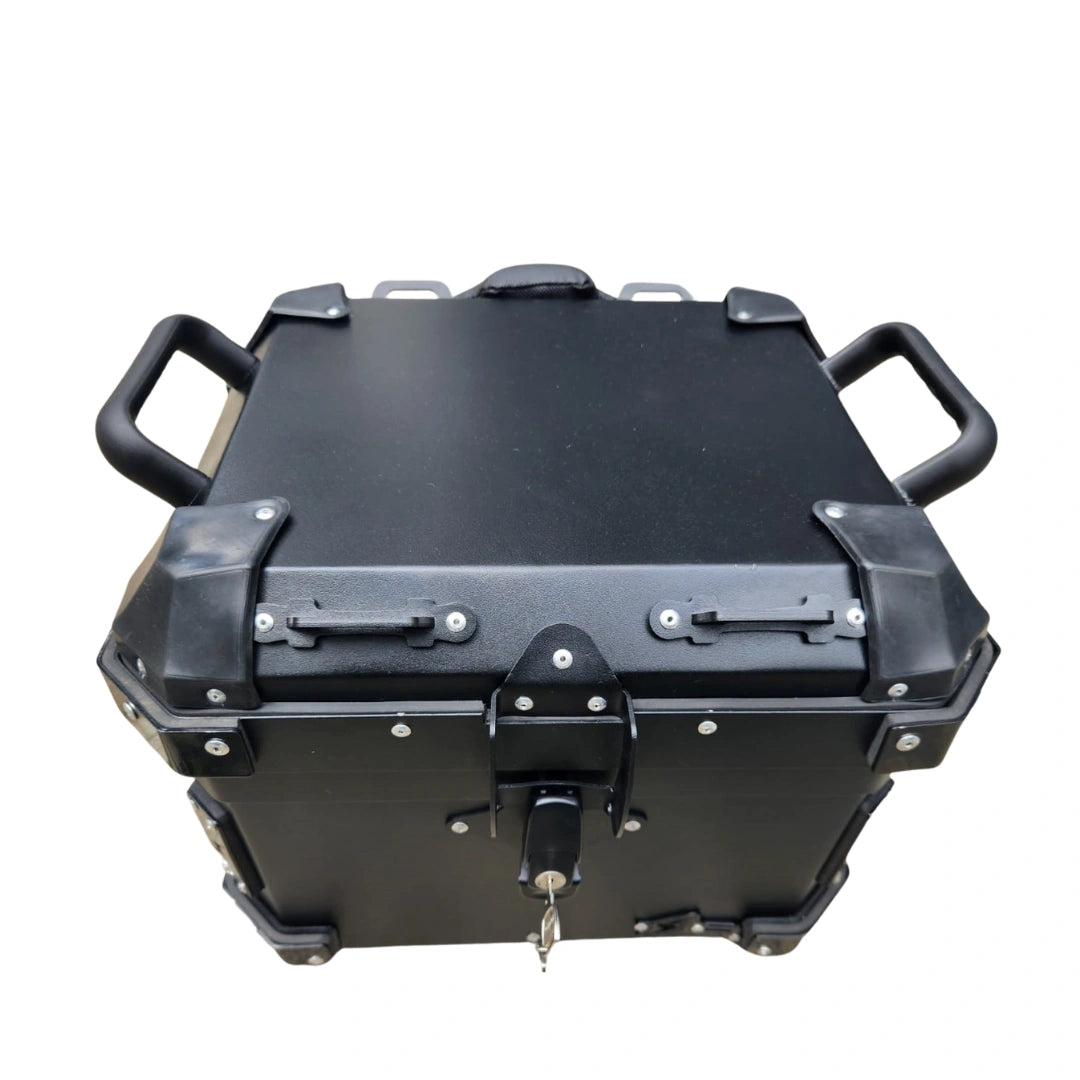 AeeDEA Storm Series aluminum top box with lock and carry handles