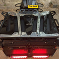 AeeDEA touring top box with top rack and illuminated rear lights