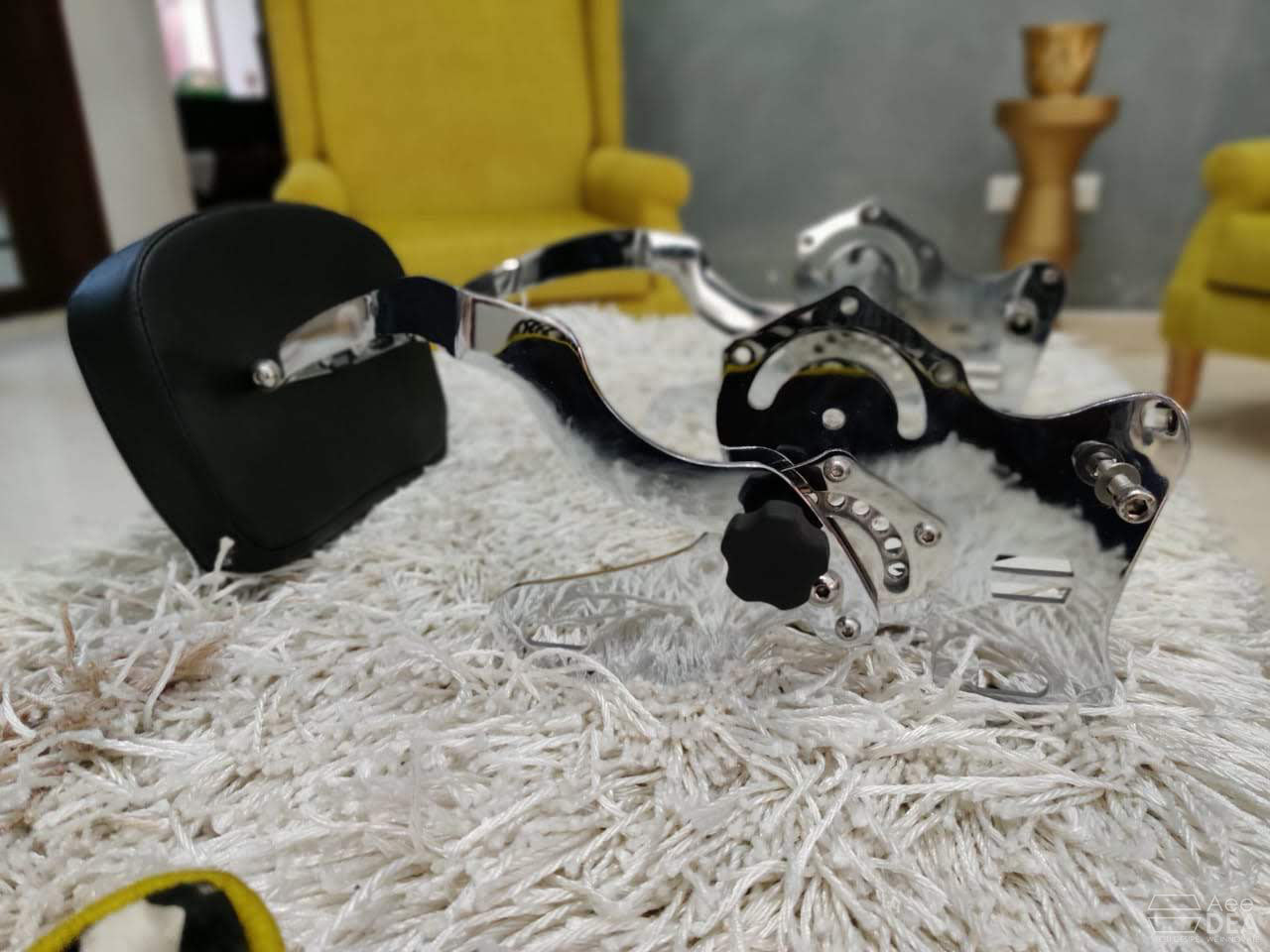 Fatbob 2018 – Rider Pillion Backrest