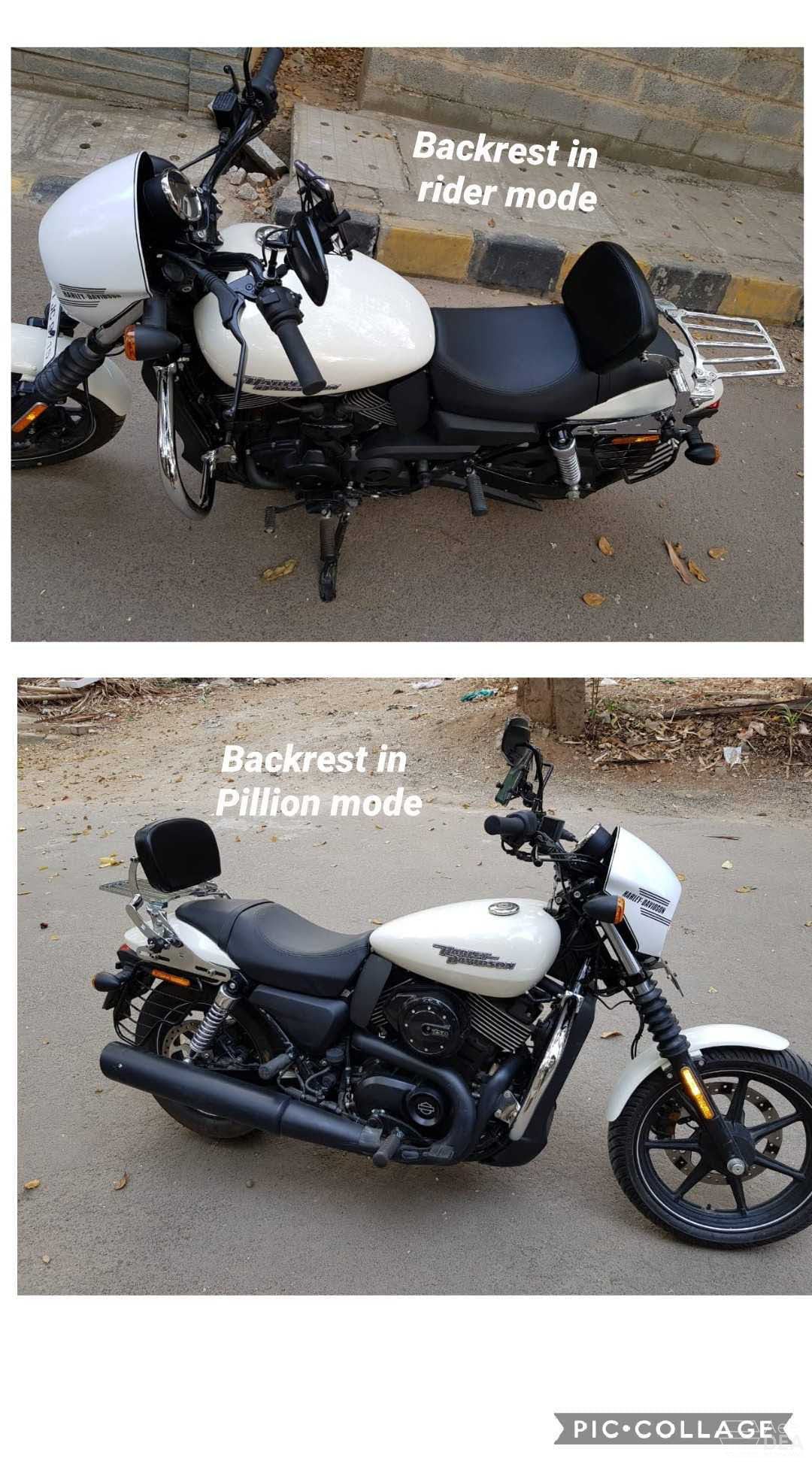 Sportster 48 – Rider Pillion Backrest