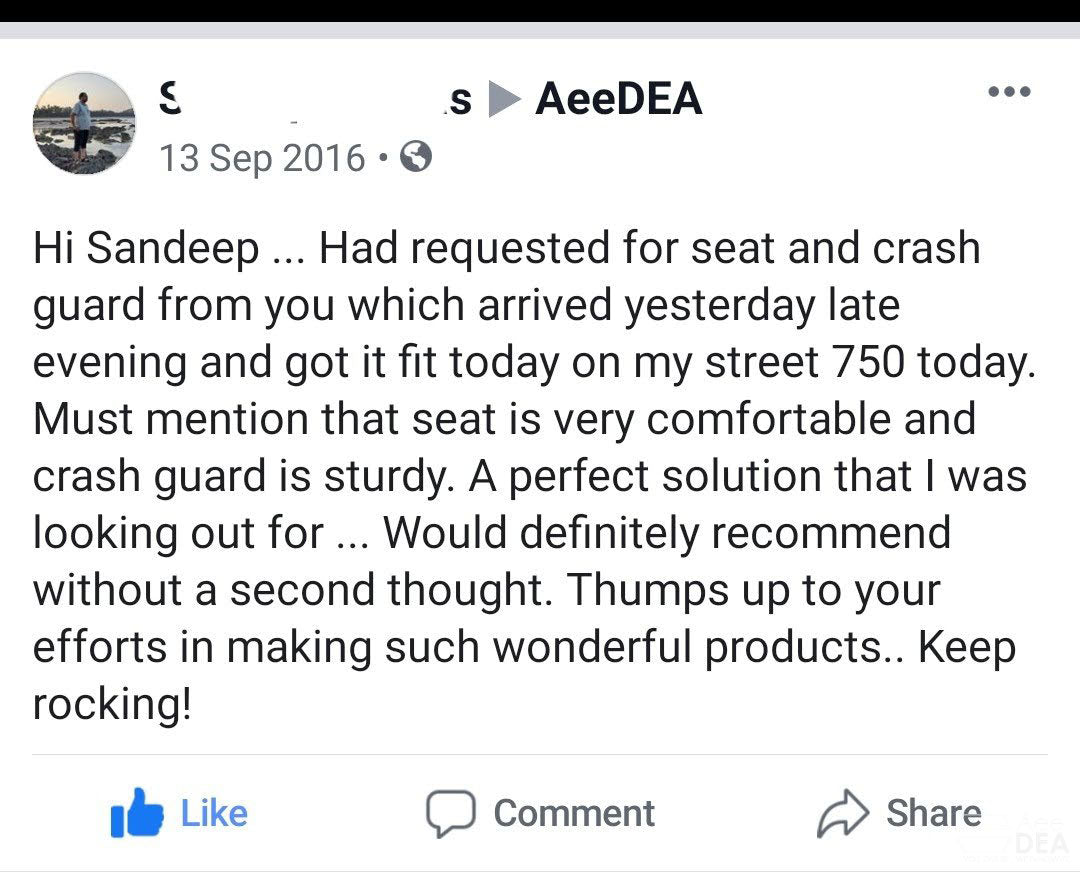 Street Bob 2018- Deep Resting Full Seat