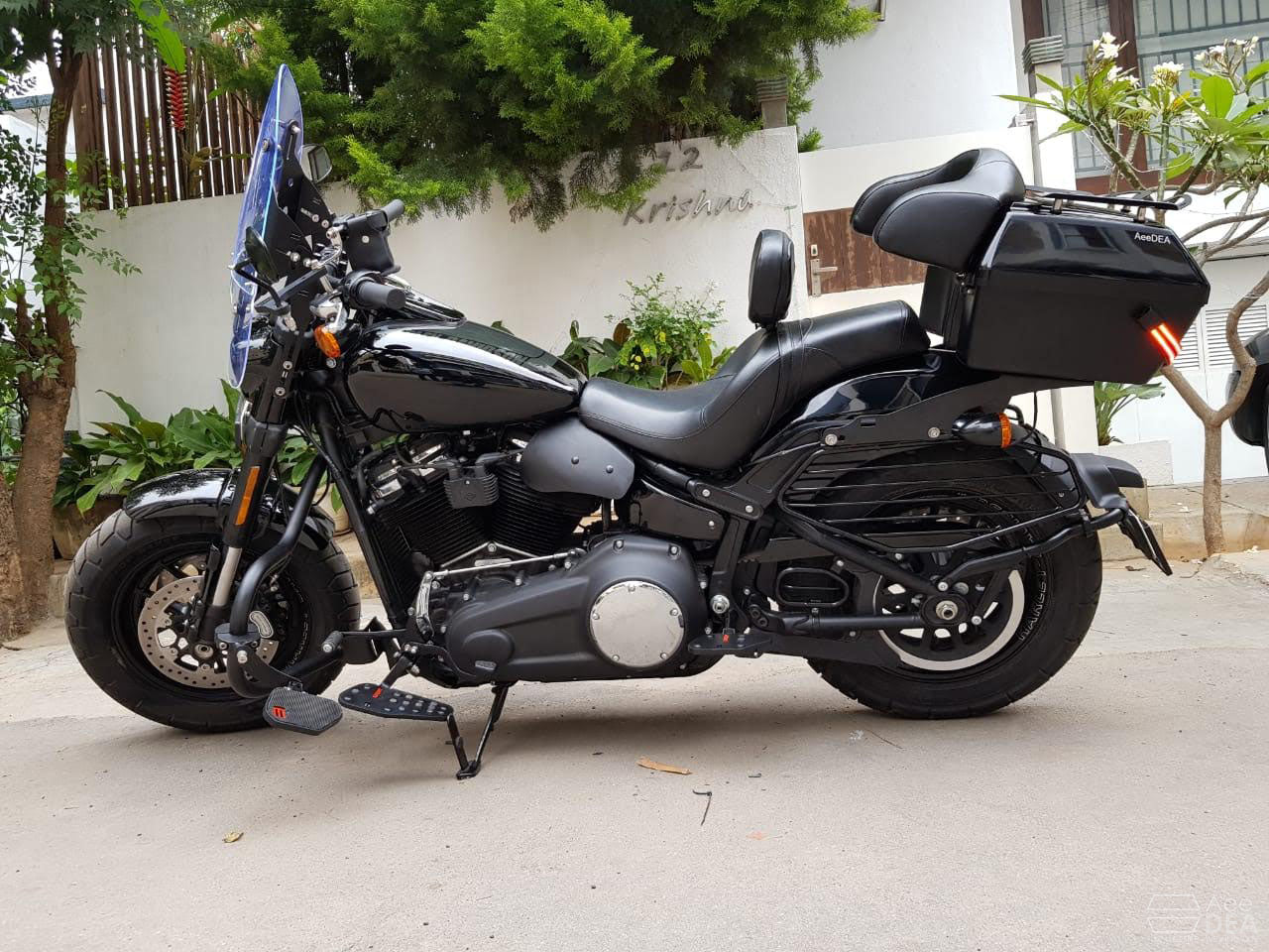 Fatbob 2018 – Full Seat Optional Rider Backrest