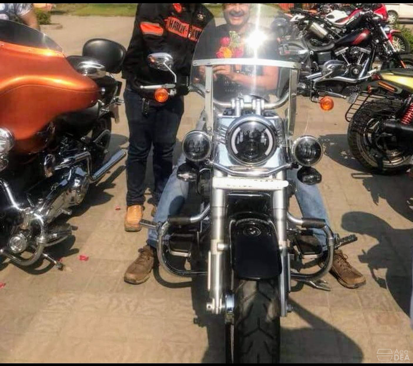 Fatboy Pre 2018 – Fully Adjustable Windshield – Wide Type