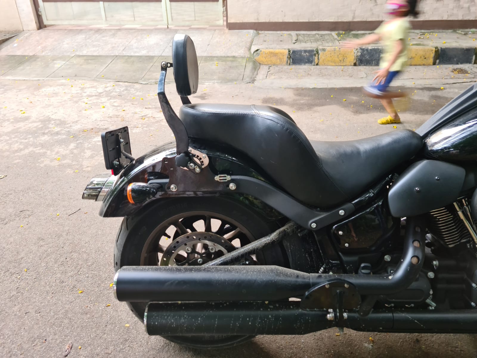 Low Rider- Full Seat Optional Rider Backrest