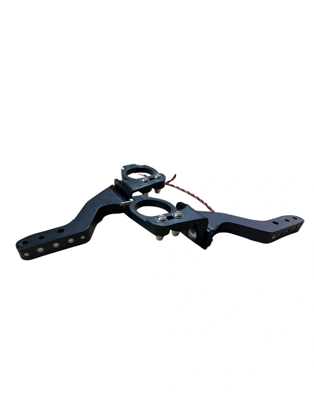 AeeDEA pair of auxiliary light mounts with integrated LED strips shown from below