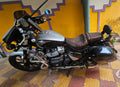 AeeDEA pillion backrest installed on Super Meteor 650 with a customized Touring Seat